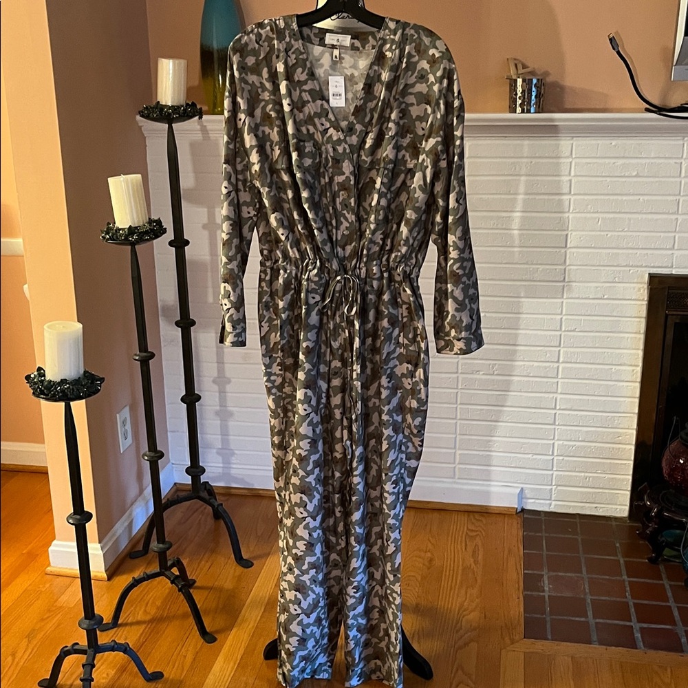 Lou & Grey Camouflage Jumpsuit